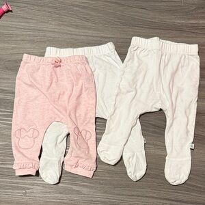 Pink and White Kids One Piece Set
